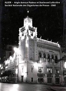 Alger - Angle Avenue Pasteur et Boulevard Laferriere - Le Republicain - 1960